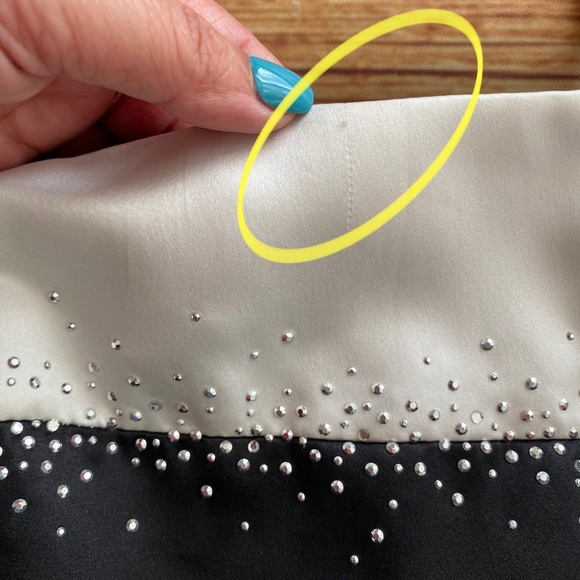 Dave & Johnny by Laura Ryner Sleeveless Spaghetti Straps Cocktail Long Dress 3/4 - Picture 11 of 14